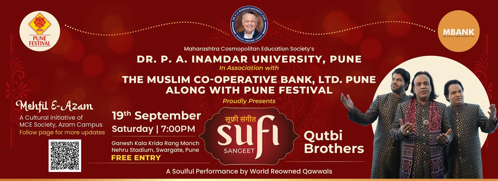 Sufi Sangeet Event Banner